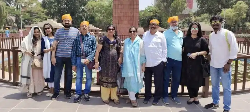 Tour Group at Golden Temple Amritsar