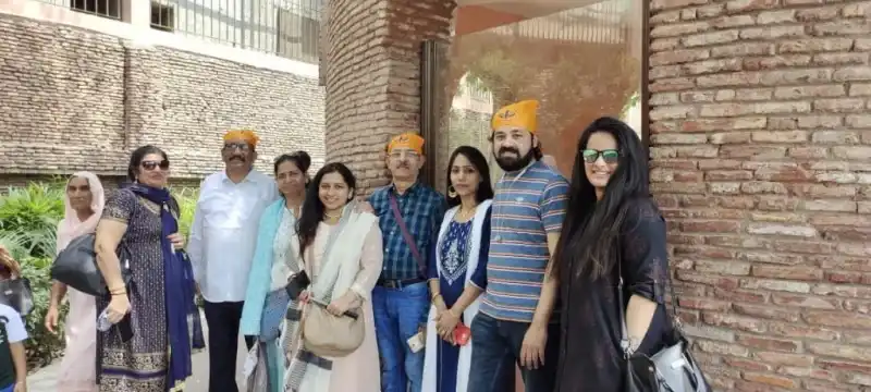 Tour Group selfie at Jallianwala Bagh