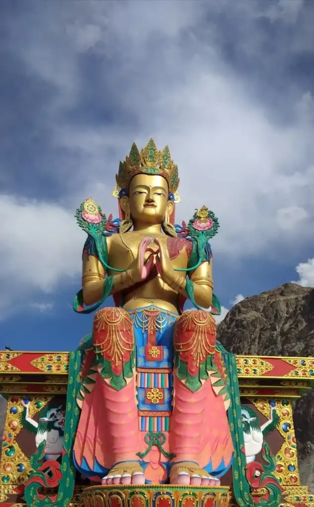 Diskit Monastery Maitreya Buddha Statue