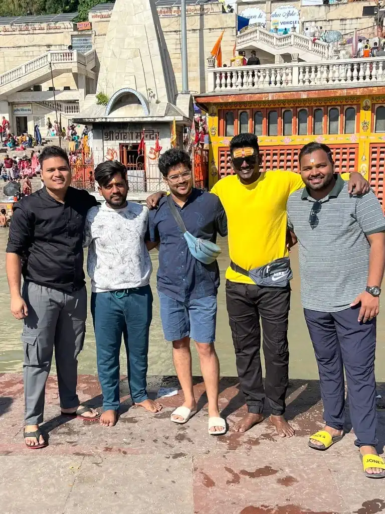 Haridwar Ganga Ghats Group Photo
