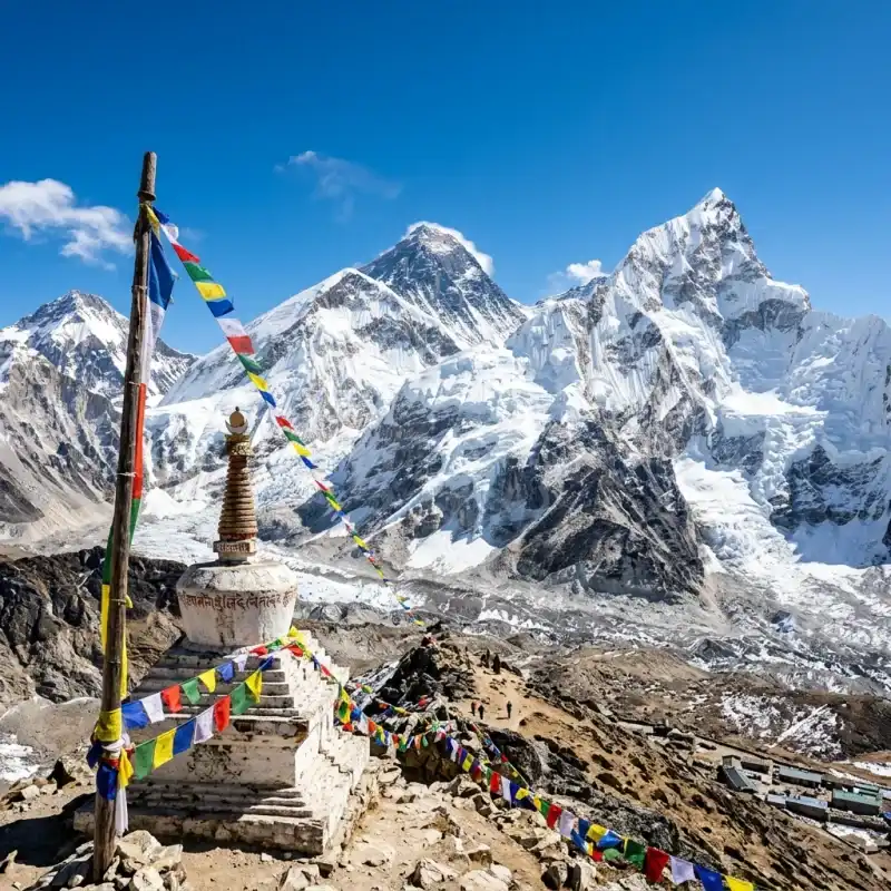 Nepal Mount Everest view