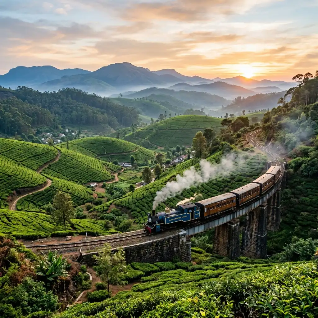 Nilgiri Mountain Rail Toy Train Ooty Mysore Palace South India Tour
